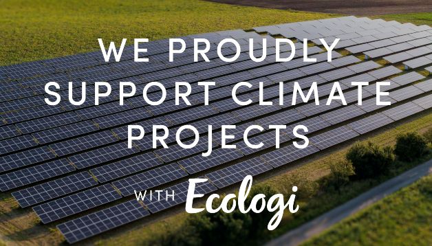 We support climate projects with Ecologi