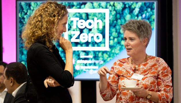 Gill Rixon at Tech Zero event